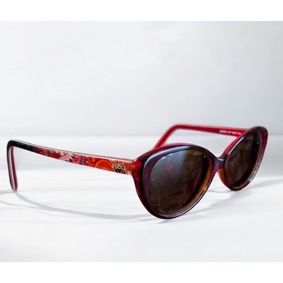 Emilio Pucci Sunglasses EP 5031-3 071 52-15-140 Cat Eye Red Printed Frames Women main image 9